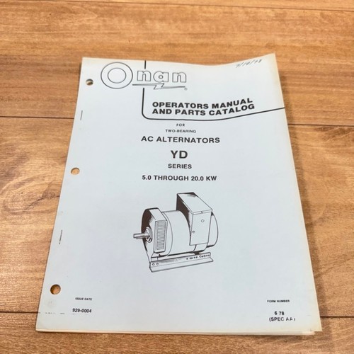 Onan generator original oem - generator,