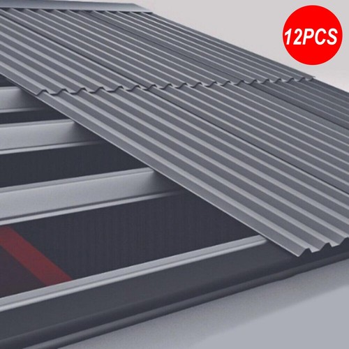 Sheets corrugated metal - of,