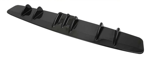 Rear bumper diffuser spoiler - bumper,