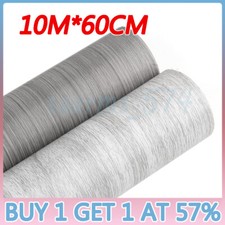 10M Wood Effect Vinyl Wrap Self Adhesive Film Sticker Worktop Covering Wallpaper