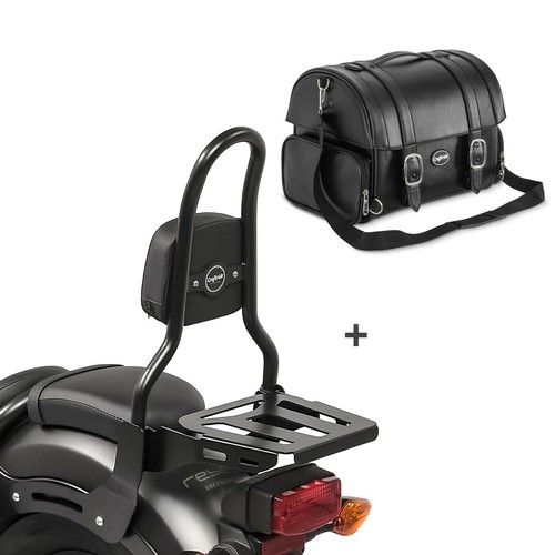 Sissy bar tail bag - bar, fp