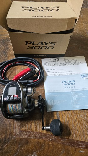 Shimano plays 3000 electric - 3000,