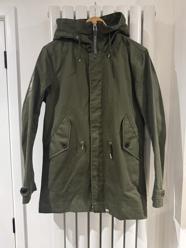 Pretty green military parka - green,
