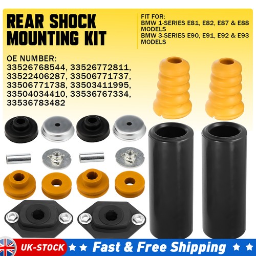 Rear shock absorber - rear, mounting