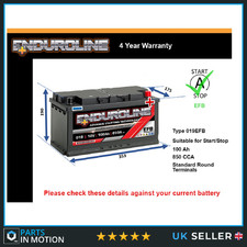 EFB Battery fits AUDI Q7 A5 A7