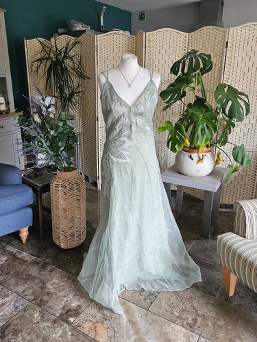 Karen millen satin applique - millen,