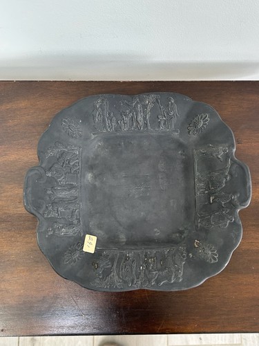 Wedgwood black basalt shaped - black,