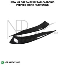 ✅ BMW M2 G87 PALPEBRE FARI CARBONIO PREPREG COVER FARI TUNING ✅