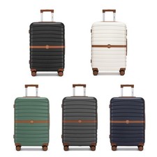 KONO 20Inch Hard Shell Suitcase 4 Wheels Small Cabin Hand Luggage Travel Case