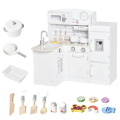 Homcom kids kitchen play - kids,