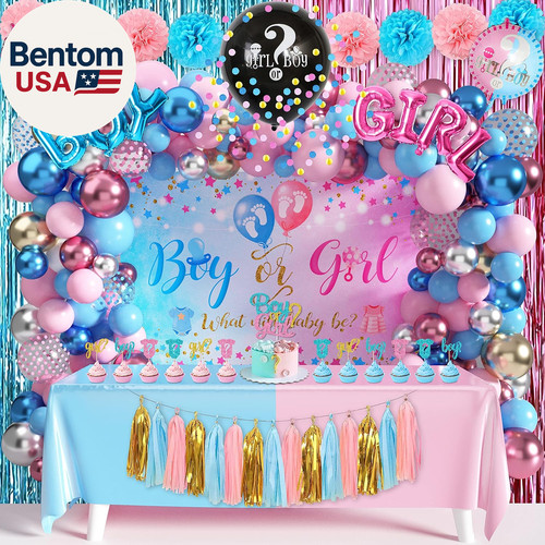 109pcs gender reveal - 109pcs,