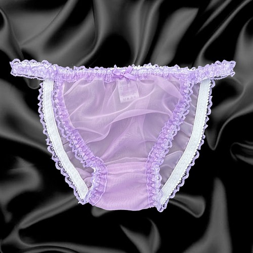 Lilac sissy sheer soft nylon - sissy,
