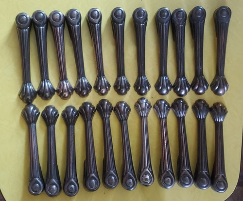 Cast iron stair carpet - stair, clips