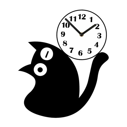 Wall clock cartoon - clock, quiet