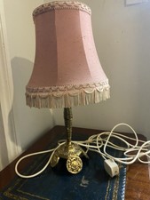 Vintage Pink Table Lamp Shade