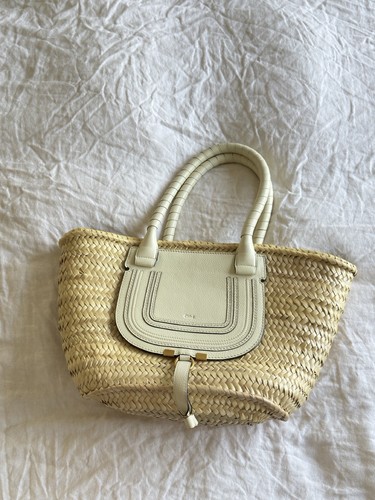 Chloé marcie woven straw - marcie,