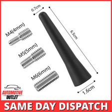 STUBBY SHORT 65mm CAR AERIAL FOR BMW MINI COOPER, COUPE, R50/52/53, R56/57, F55