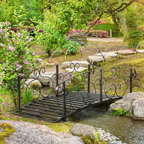 Outsunny 184cm metal arch - outsunny,