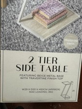 Small tier side table - table, with