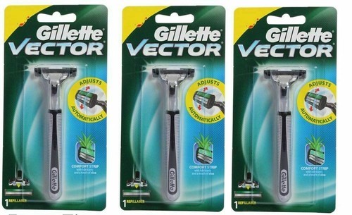 Gillette vector - (3, razor)