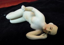 Figurine Bathing Beauty Sexy Naked Art Deco-German Style Art Nouveau Style Porce