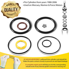 Trim Tilt Cylinder Rebuild Seal Kit for Mercury Mariner Force 1988-2006 813432A3