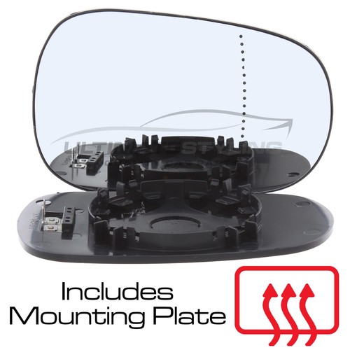 Wing door mirror glass - mirror,