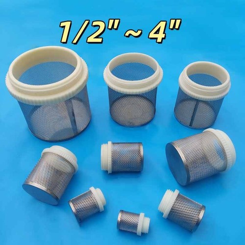 Strainer suction and - and, sump
