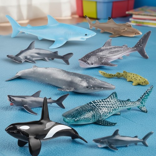 12pcs sea animal figures - 12pcs,