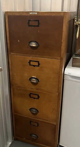Antique wooden filing - antique,