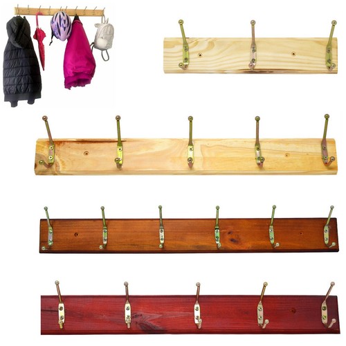 Wooden door clothes - 4,