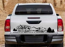 Fits Nissan Navara Rear Tailgate Graphics Rear Decals Mountains Stickers
