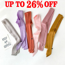 WRAP BELT SASH FABRIC Fashion PARTY FANCY DRESS BRIDAL SELF TIE PLAIN BOW SATIN