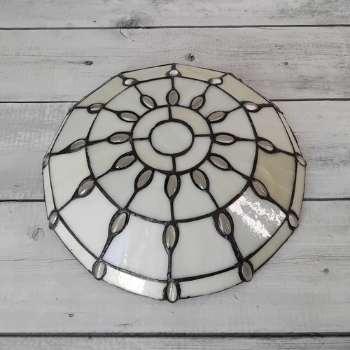 Tiffany style stained slag - tiffany,