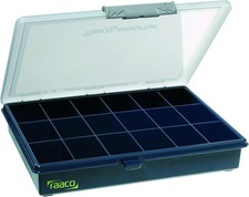 Raaco Assorter Psc 5-18 Compartment Box, Blue/transparent, Werkzeugkoffer