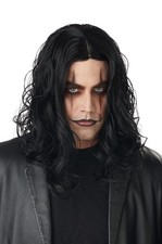 Dark Avenger Villain Rock Star Inspired Adult Wig