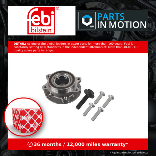 Wheel bearing kit - bearing, front