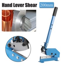 Hand Lever Shear Manual Shearing Machine Metal Cutter Tool Sheet Cutting 200mm