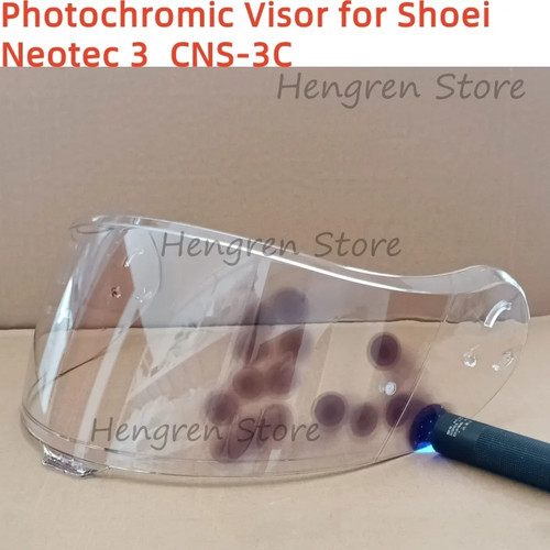 Photochromic visor for shoei - photochromic,