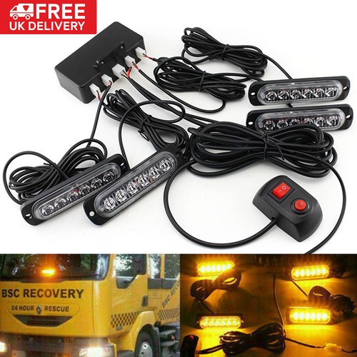 Led amber recovery strobe - led,