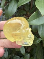Citrine Skull