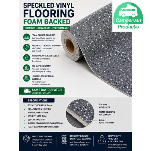 Campervan products speckle - products,