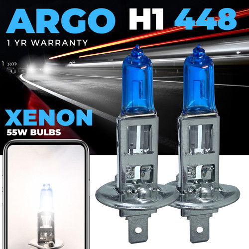 Xenon 55w super white car - h1,