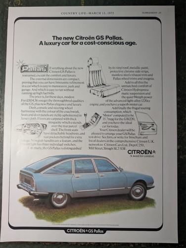 Original 1975 vintage advert - original,
