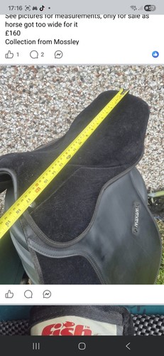 Black thorowgood maxam cob - black,