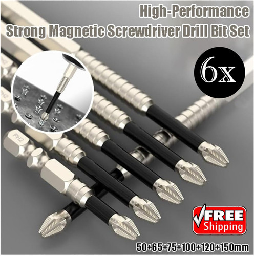 High magnetic screwdriver - 6x, high-magnetic