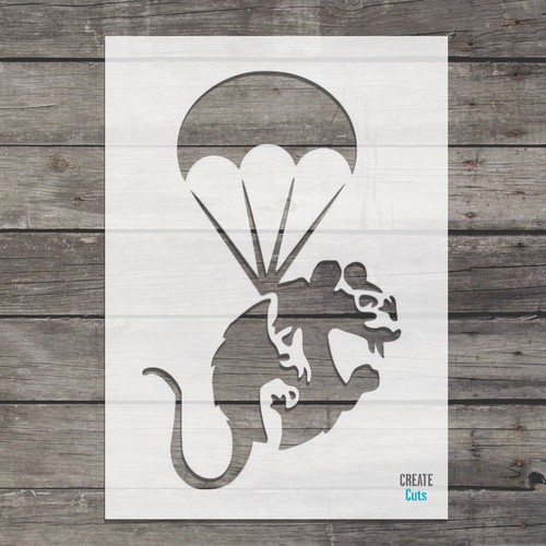 Banksy parachute rat - banksy,