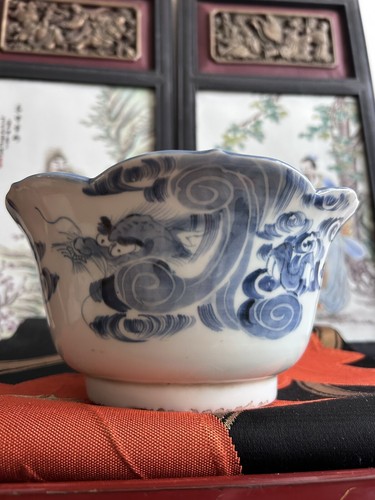 Antique porcelain dragon imari - antique,