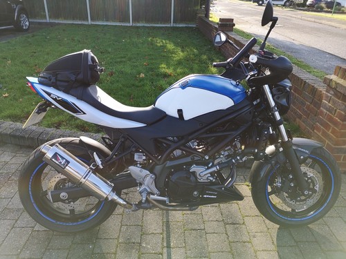 Suzuki sv650 tail tidy 2016 - tidy.,