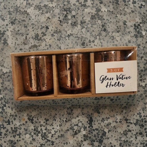 Unbranded glass votive holder - unbranded,
